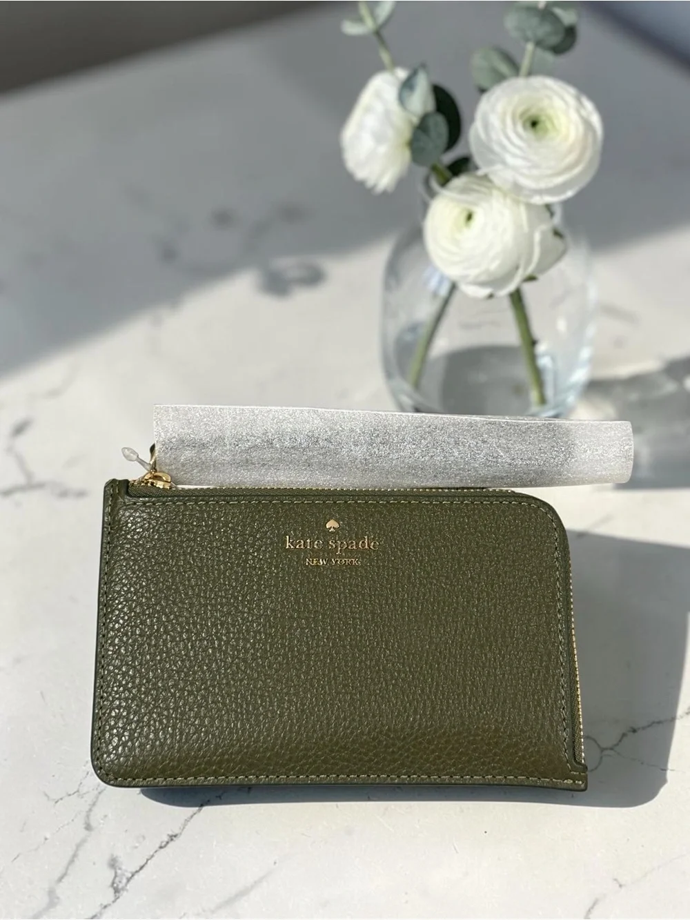 Kate Spade Pebbled Leather Knott ColorBlock Duck Green Satchel Xbody & Wristlet